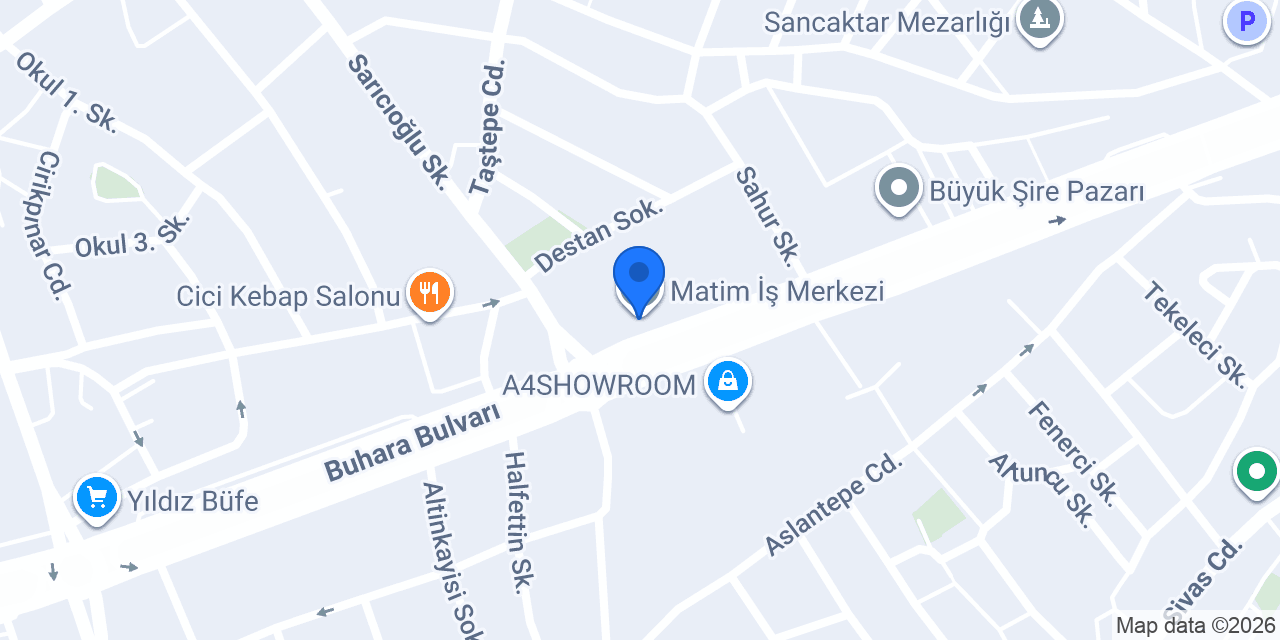 Av. KENAN DEMEZ konumu