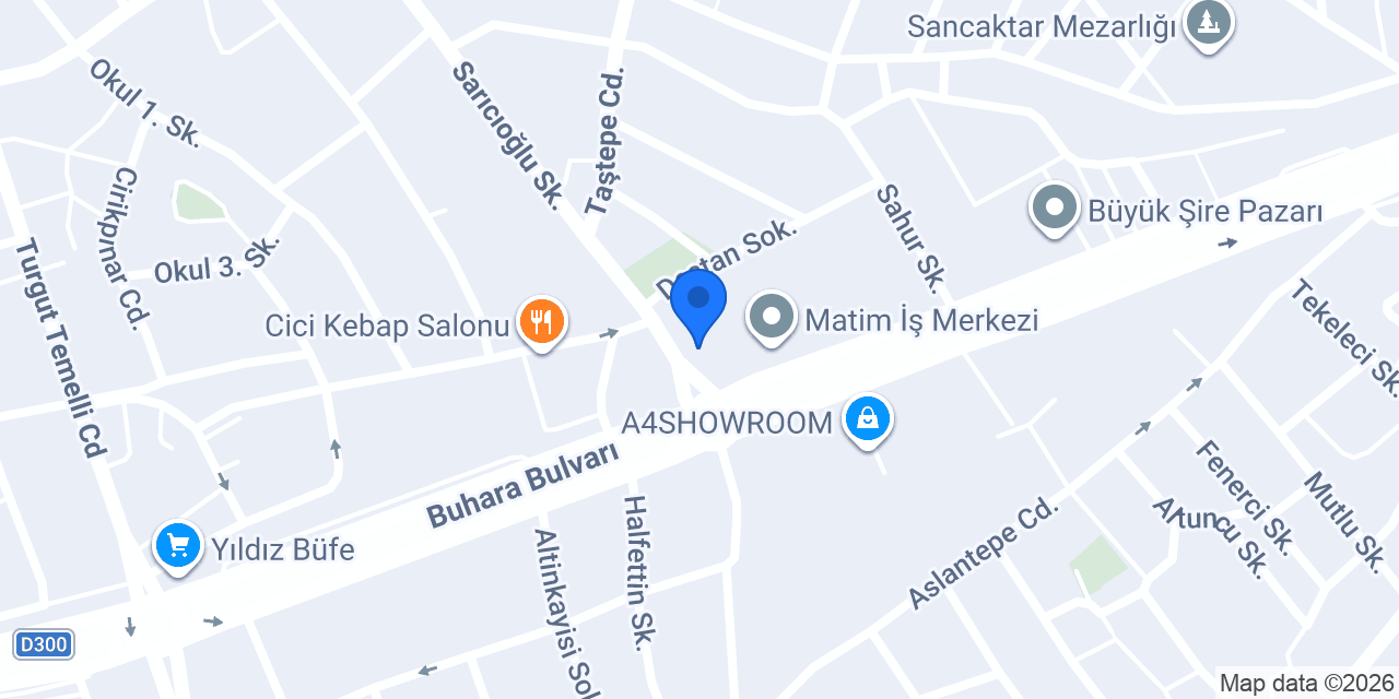 FuzulEv Malatya Şube konumu