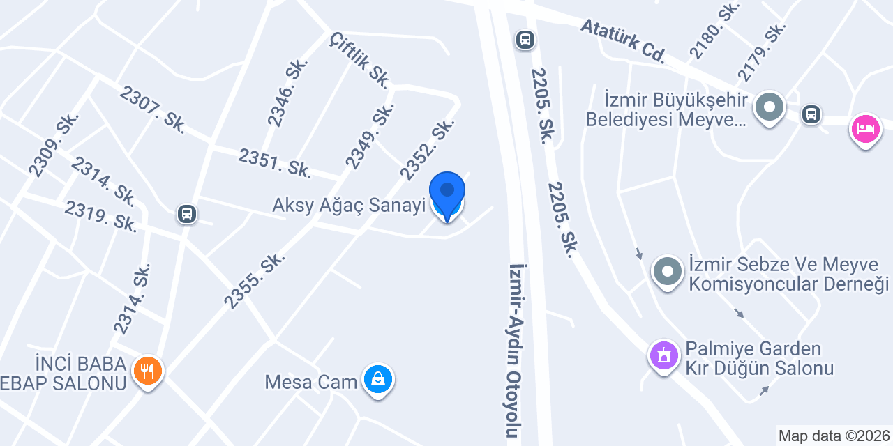 Aksy Ağaç Sanayi konumu