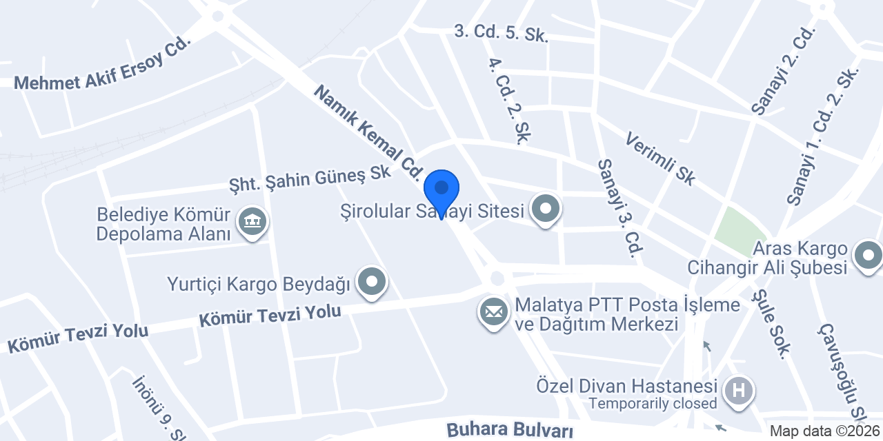 KY Tuning & Ecunation Malatya konumu