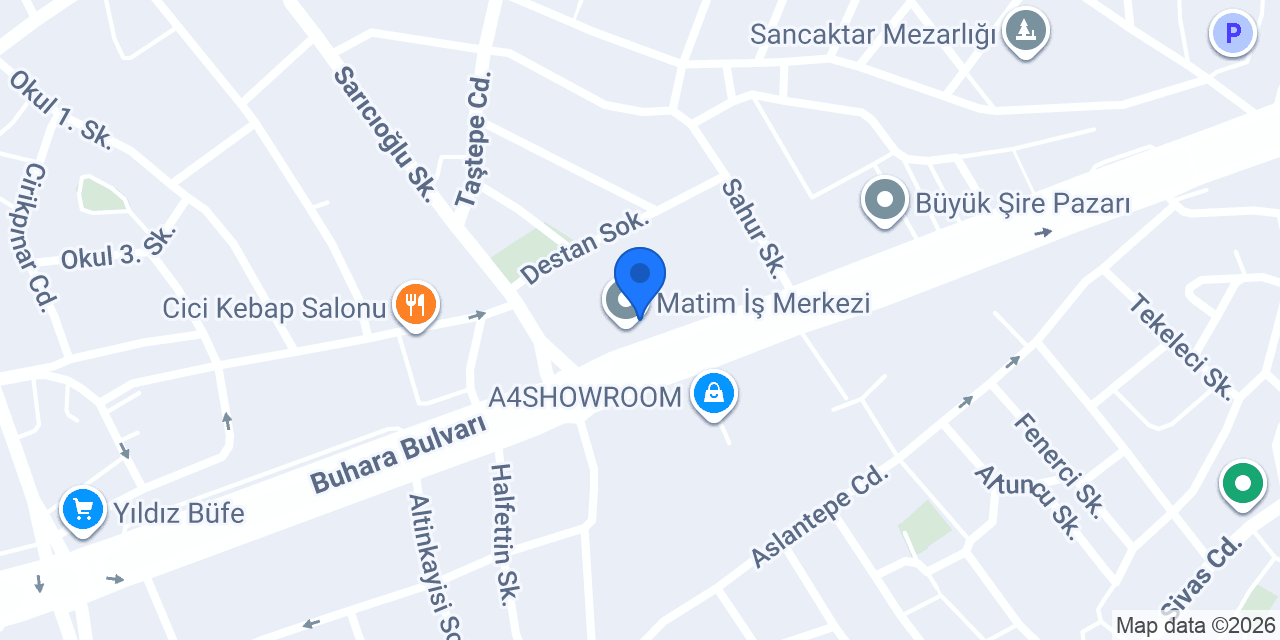Nurnova Mimarlık konumu