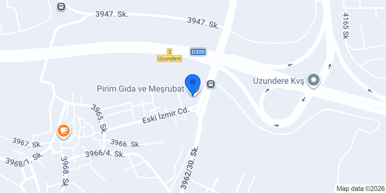 Pirim Gıda ve Meşrubat konumu