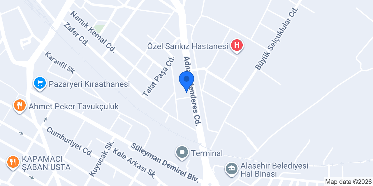 DHL eCommerce - Alaşehir Şubesi konumu