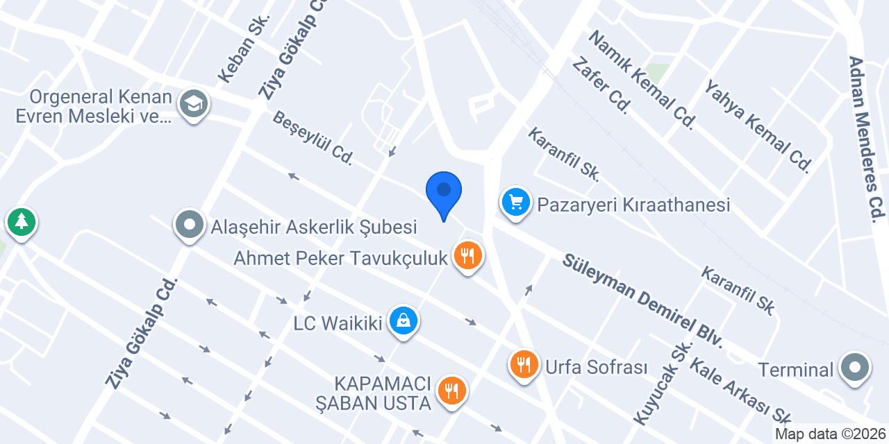Avukat Ahmet Balkız konumu