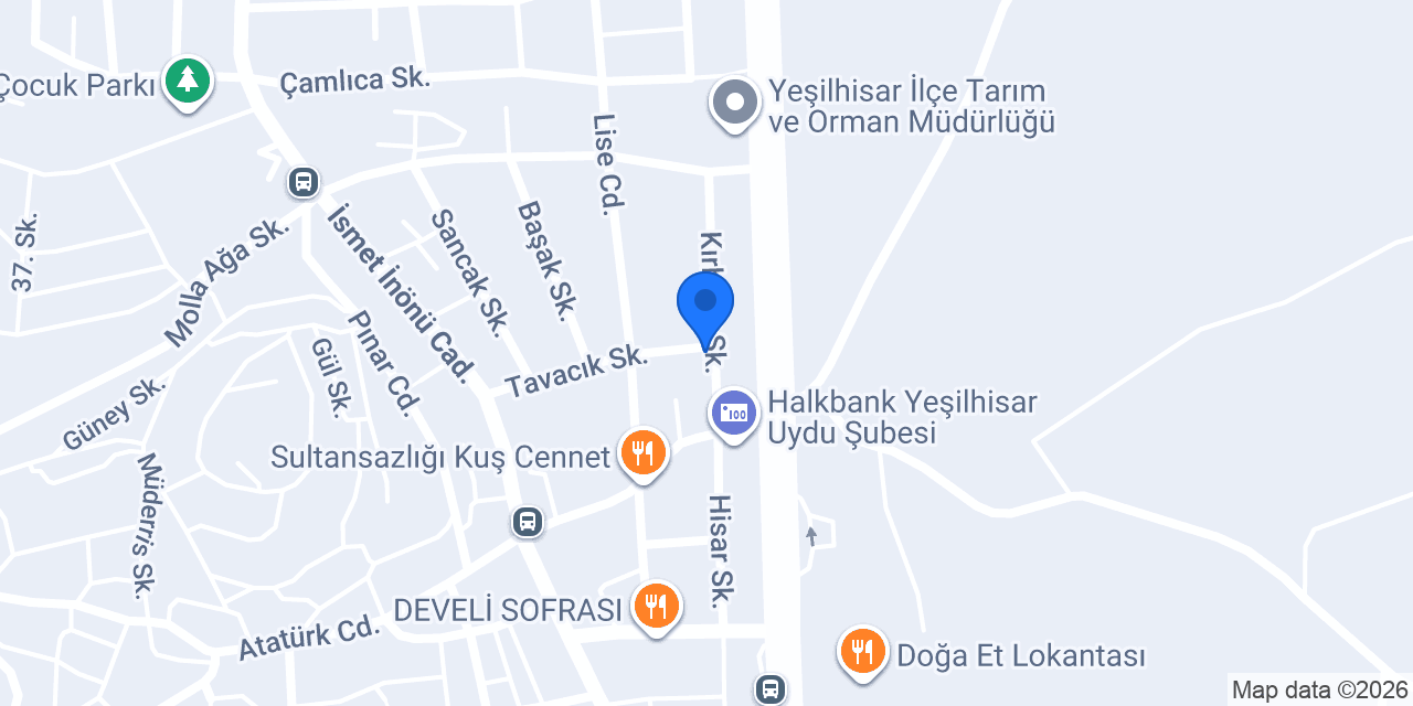 Halk Kütüphanesi konumu