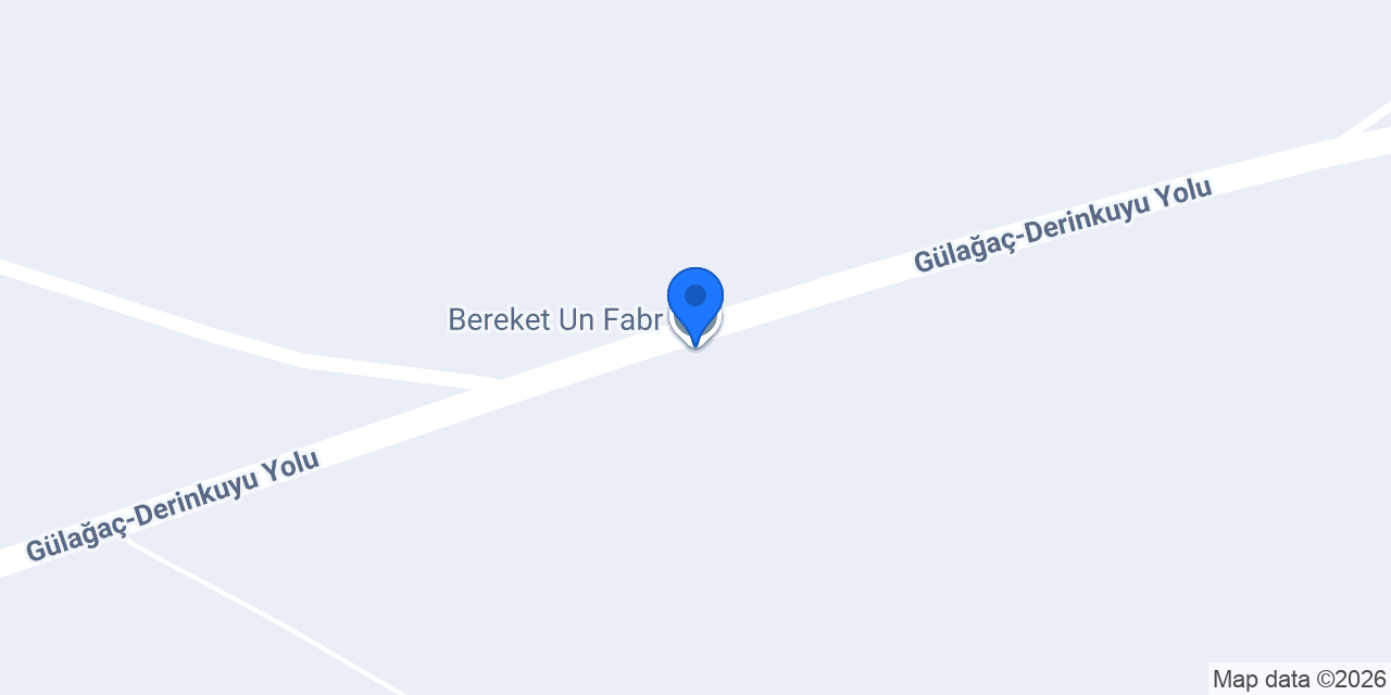 Bereket Un Fabr. konumu