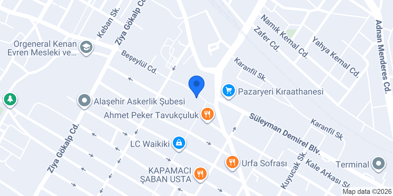 Sarıyer Börekcisi konumu