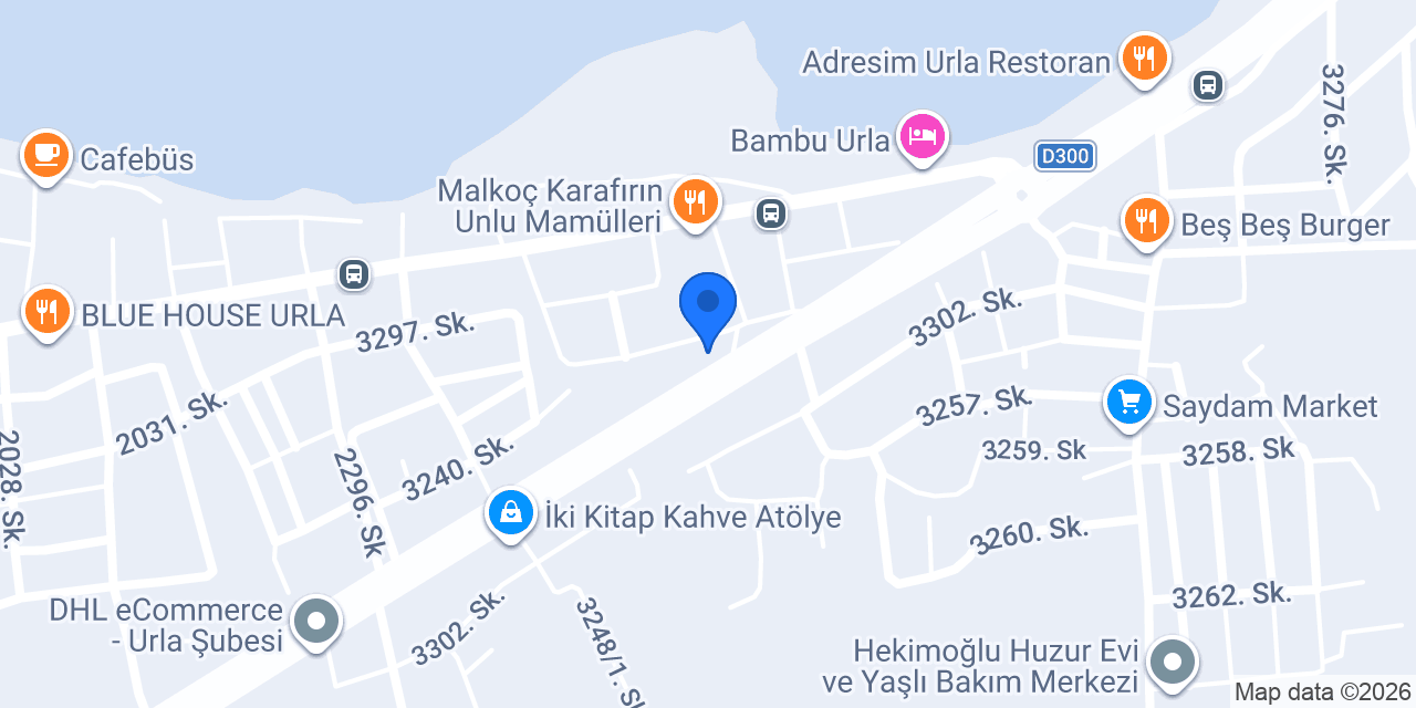 URLA FİLLİ BOYA PERVAN YAPI MARKET konumu
