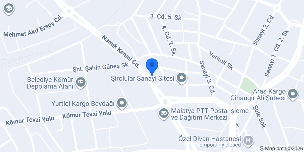 Tombul Ekmek Fabr. konumu