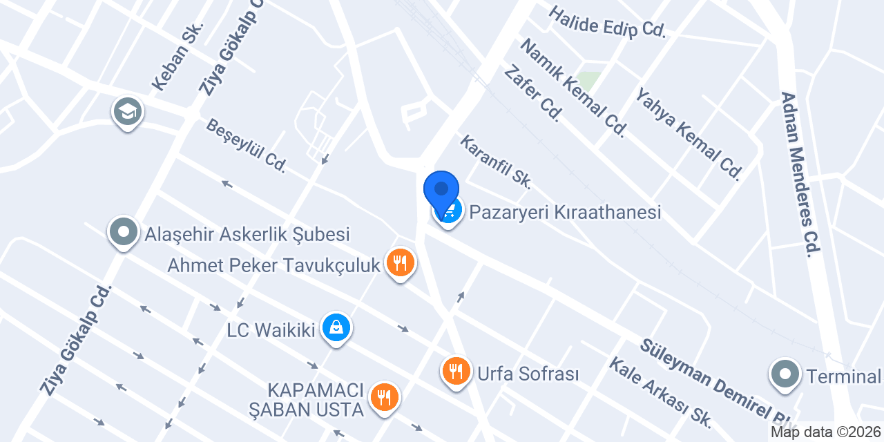 Harun Yücel Avukatlık Bürosu konumu