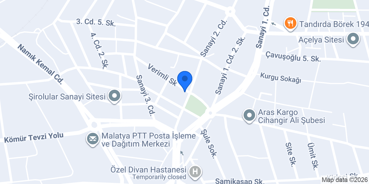 KAHTA SİNCİK MOBİLYA konumu