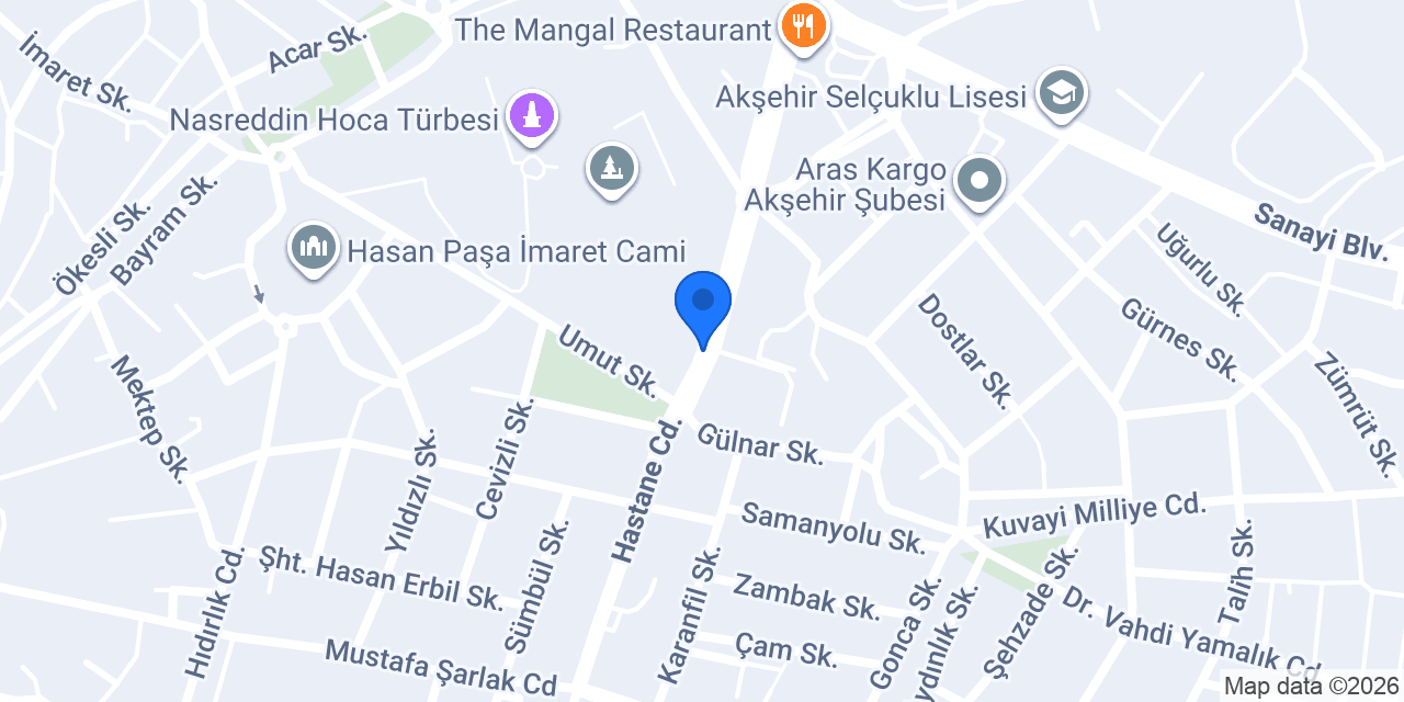 Atılgan Eczanesi konumu