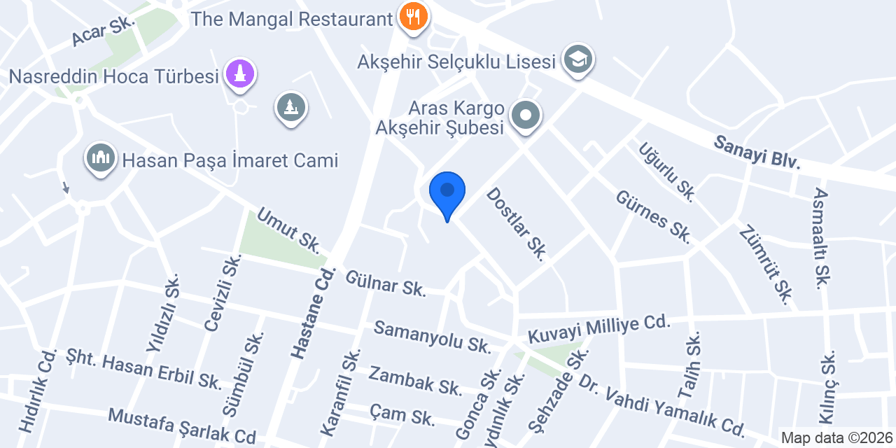 Büyükışık Eczanesi konumu