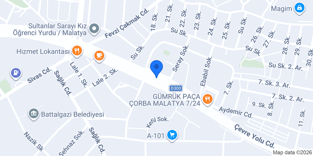 MALATYA PROMOSYON konumu