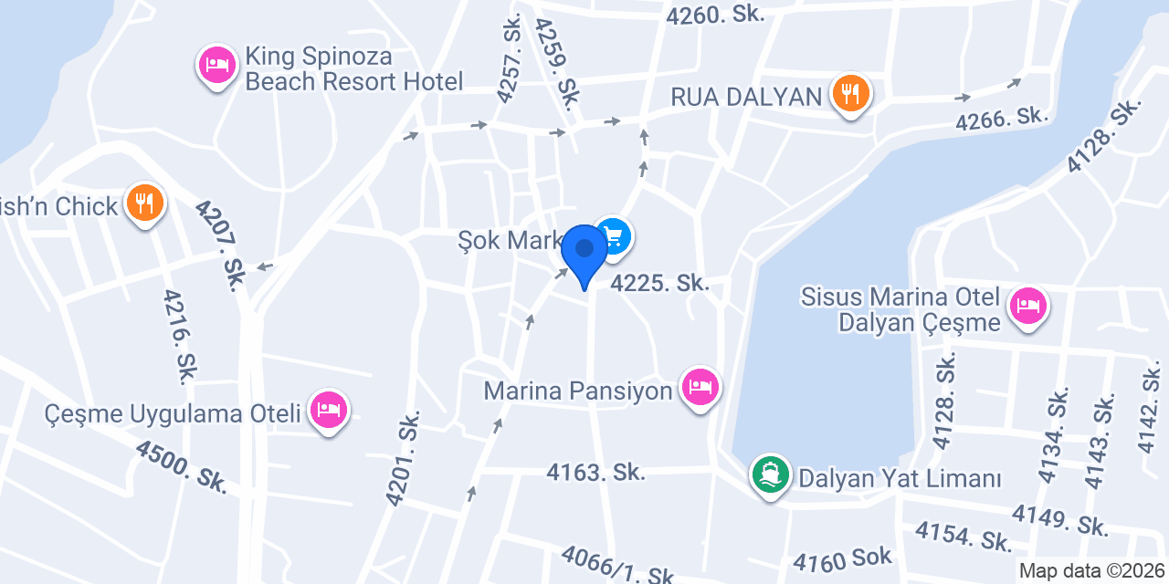 Yena Tesisat konumu