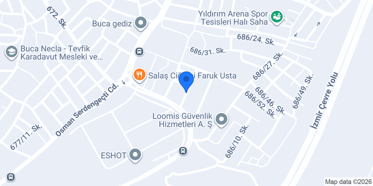 Ustapazar Bosch El Aletleri Bayii konumu