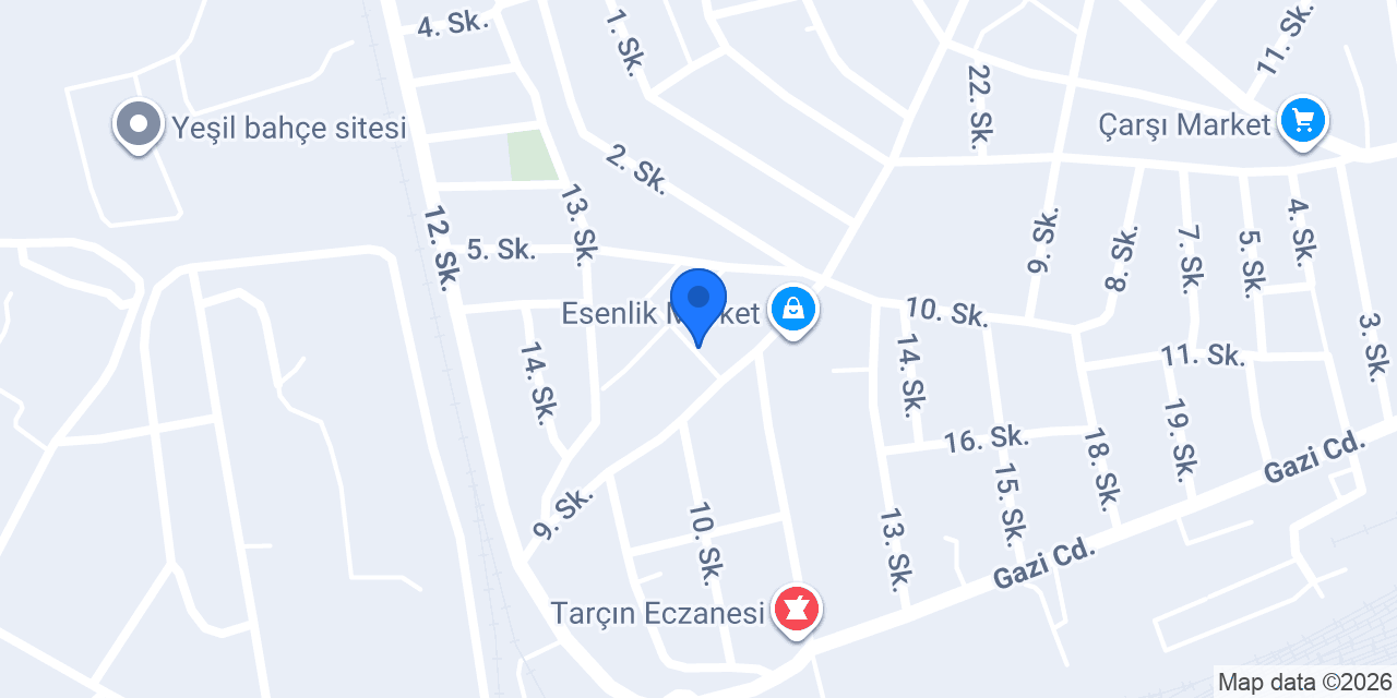 Fevzi Çakmak İlköğretim Okulu konumu
