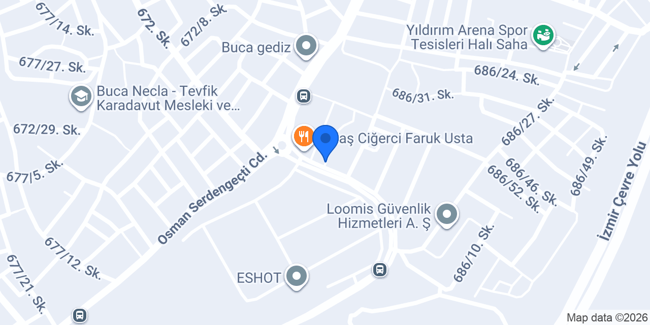 Ensar Jant Lastik konumu
