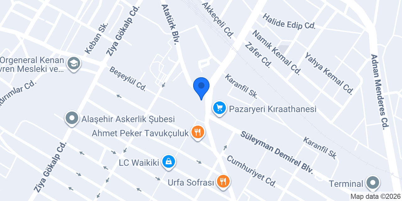 DEMİRKAL AUTO konumu