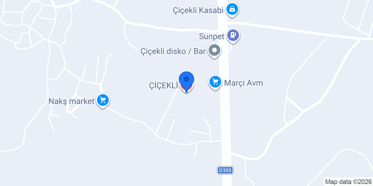 ÇİÇEKLİ ECZANESİ 💊💉💉💊 konumu