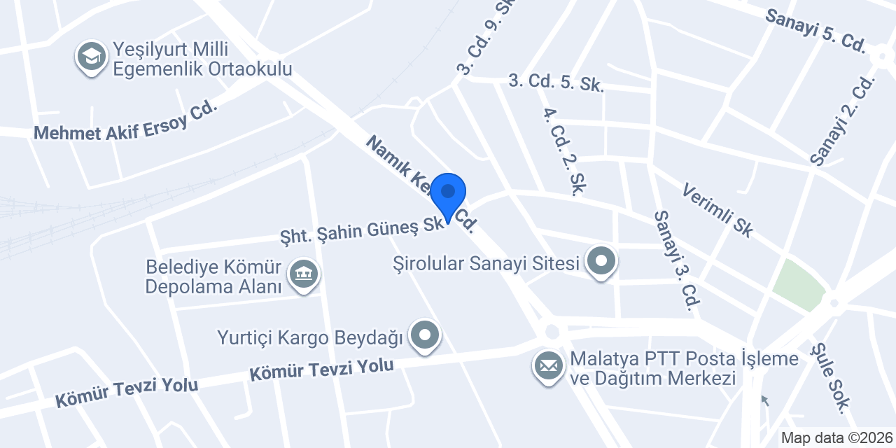 Malatya 6. Noteri konumu