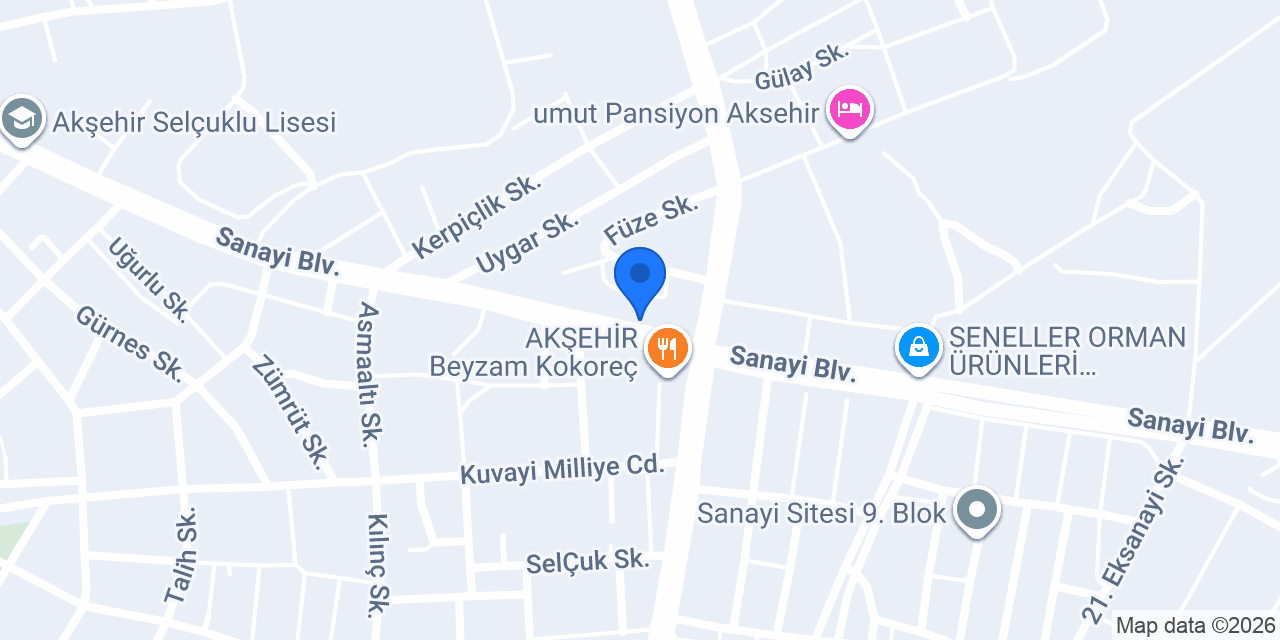 GÜVEN MOTORLU ARAÇLAR konumu