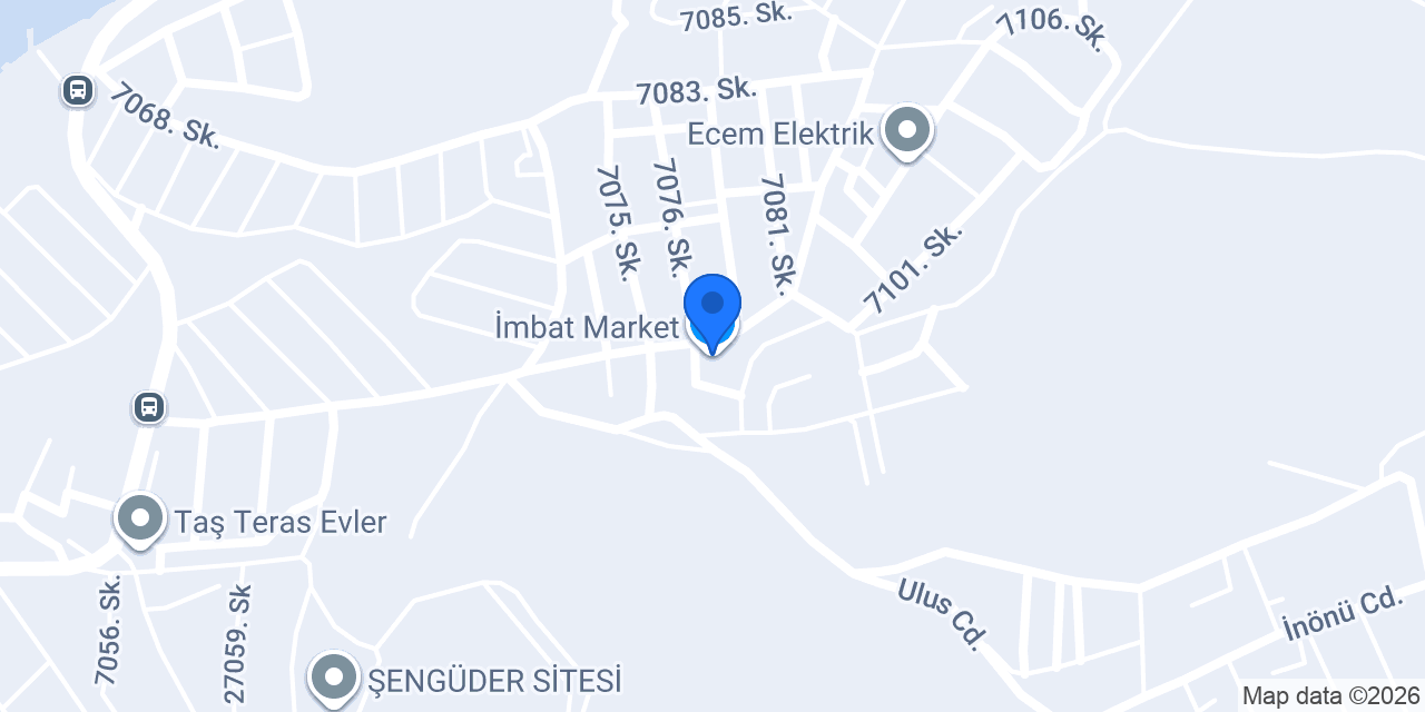 İmbat Market konumu