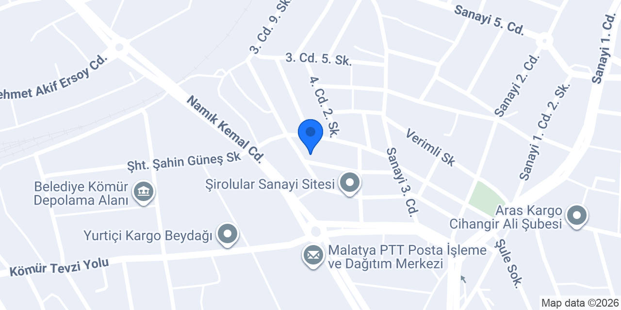 Archips Malatya konumu