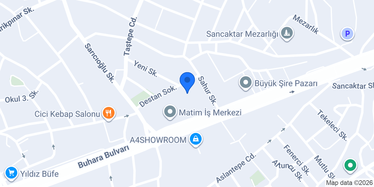 Akgül Otel konumu