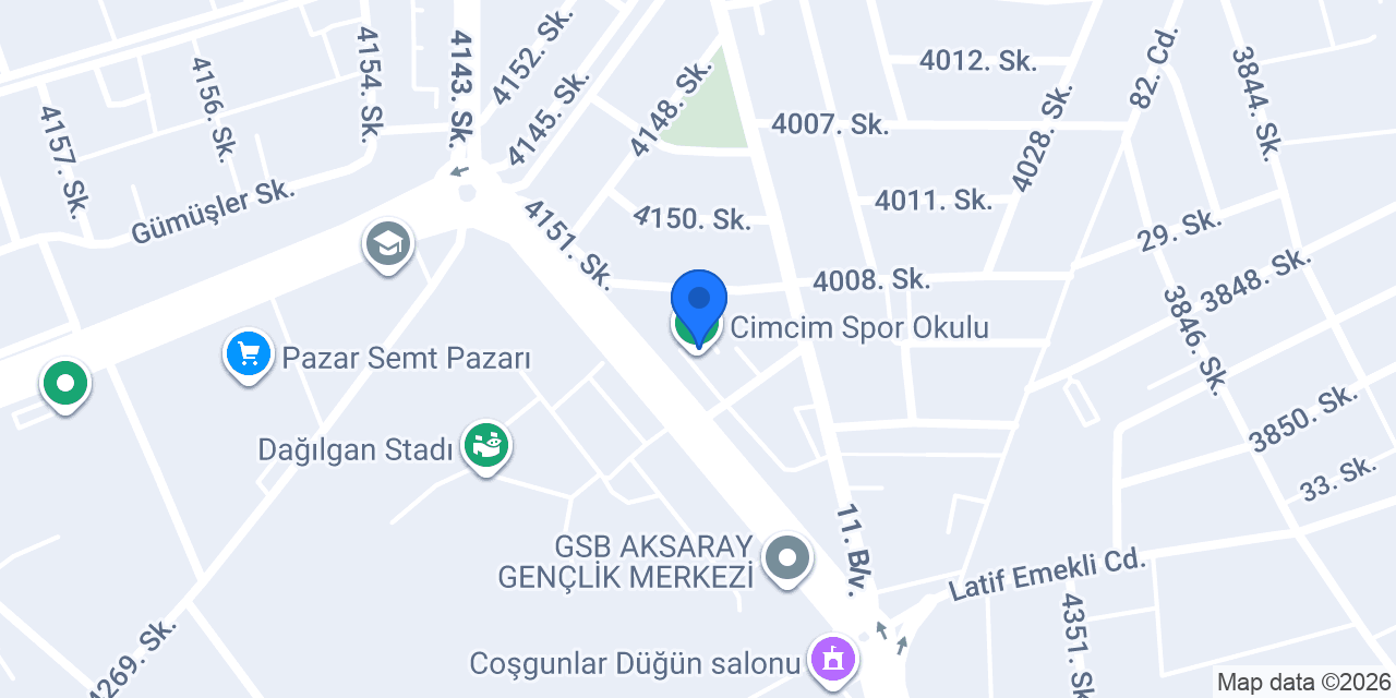 Özel Cimcim Anaokulu konumu