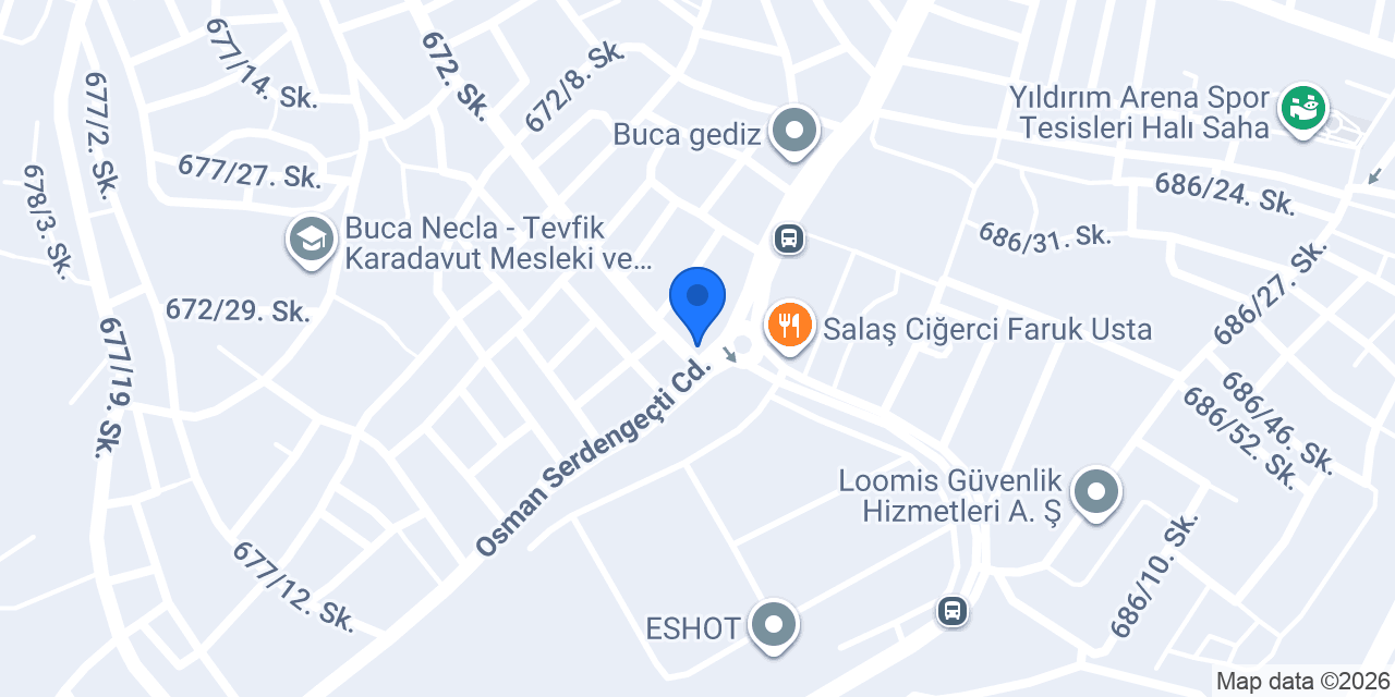 Atakent Oto Servis konumu