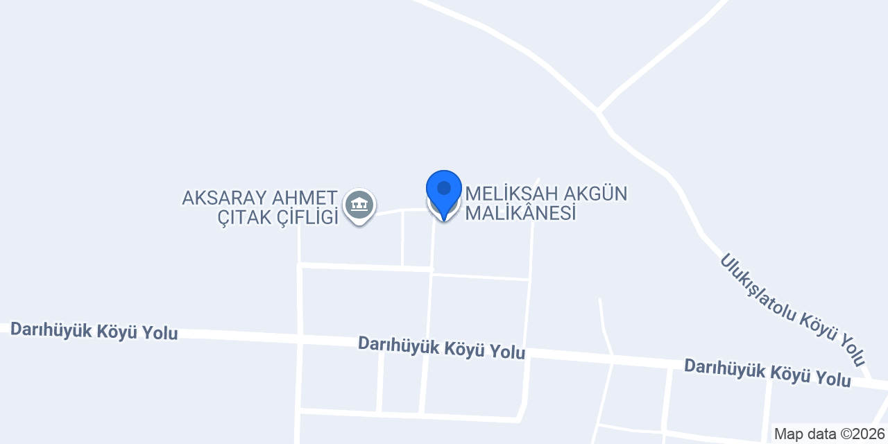 MELİKŞAH AKGÜN MALİKÂNESİ konumu