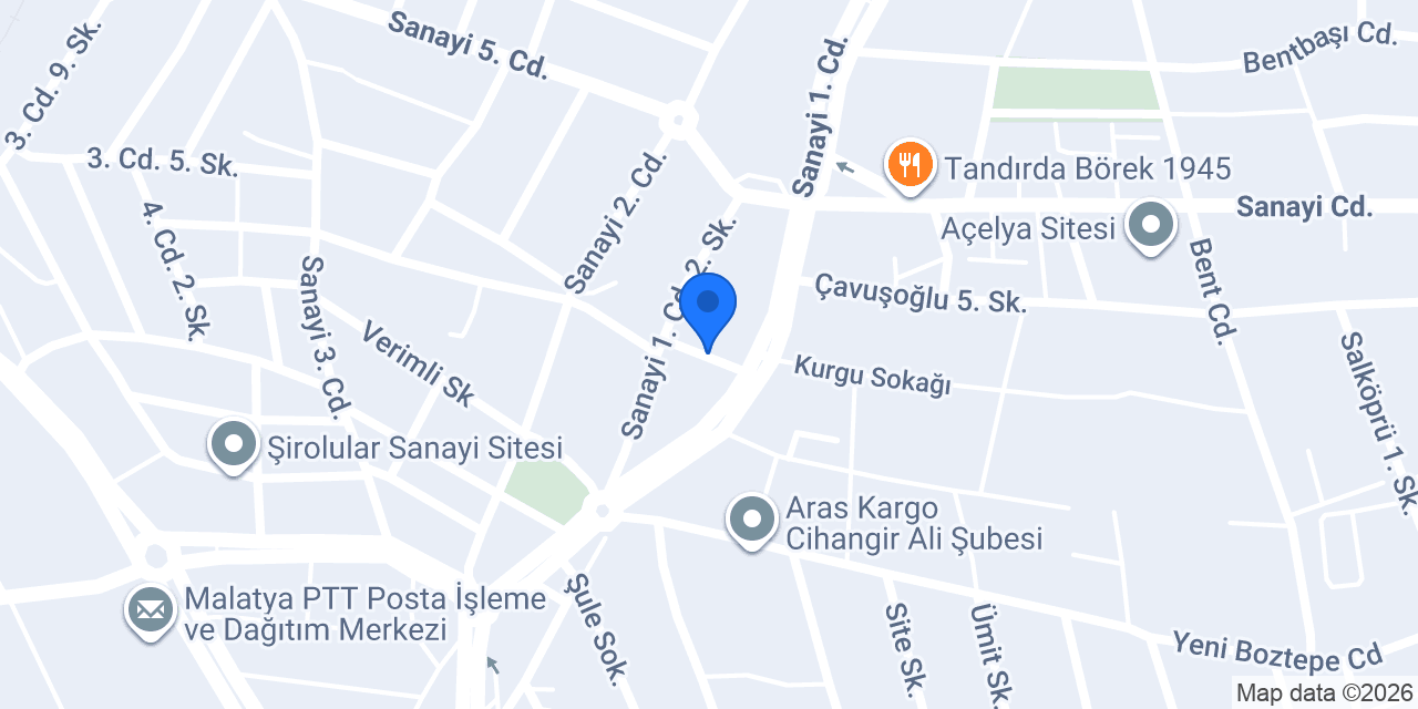 DOĞU MAT GRUP MATBAA LTD. ŞTİ. konumu
