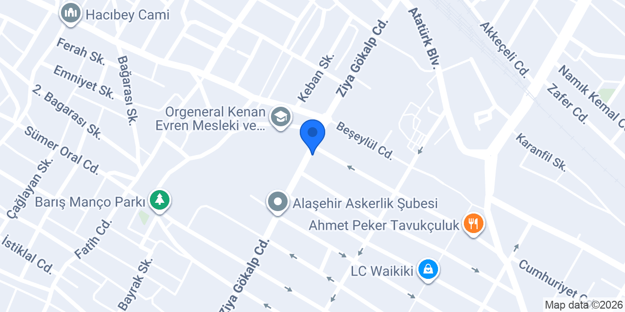 Newline bayan kuaforu konumu