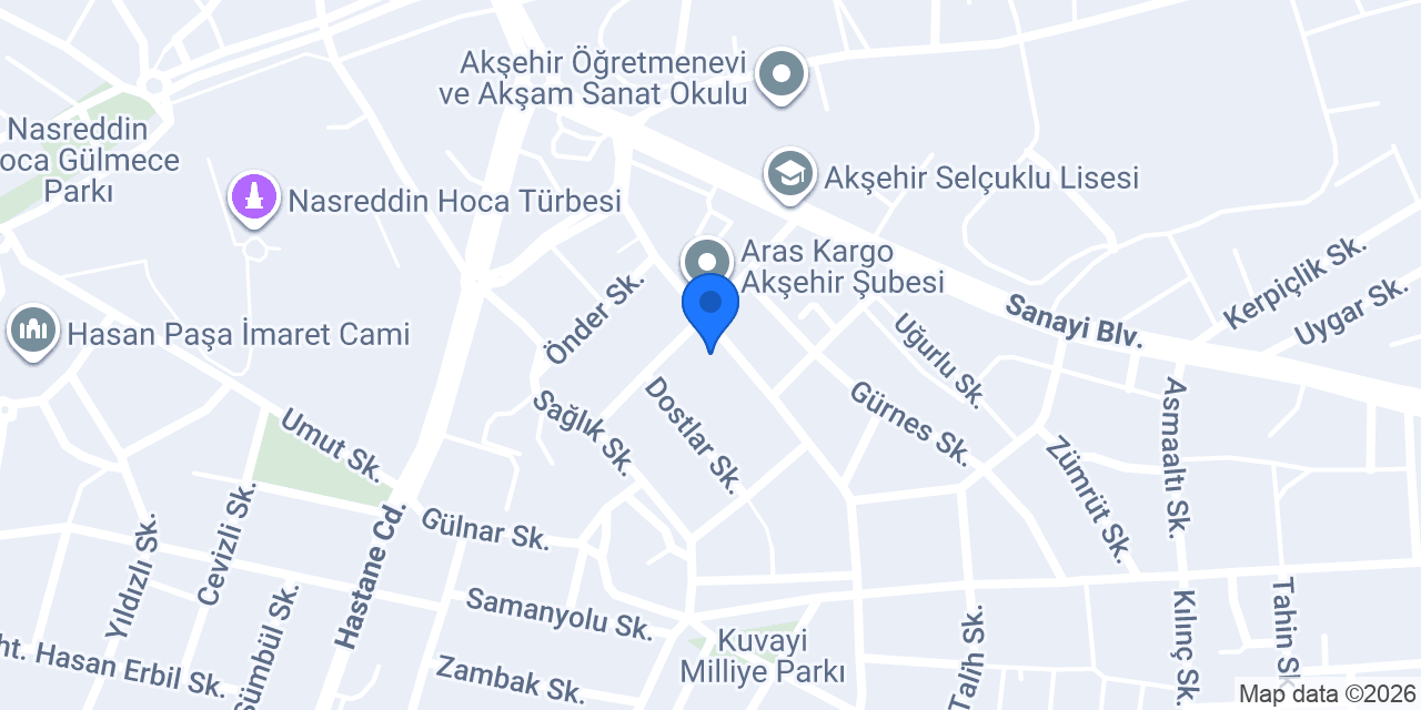 Yaşar Yıldız Barbers Club konumu