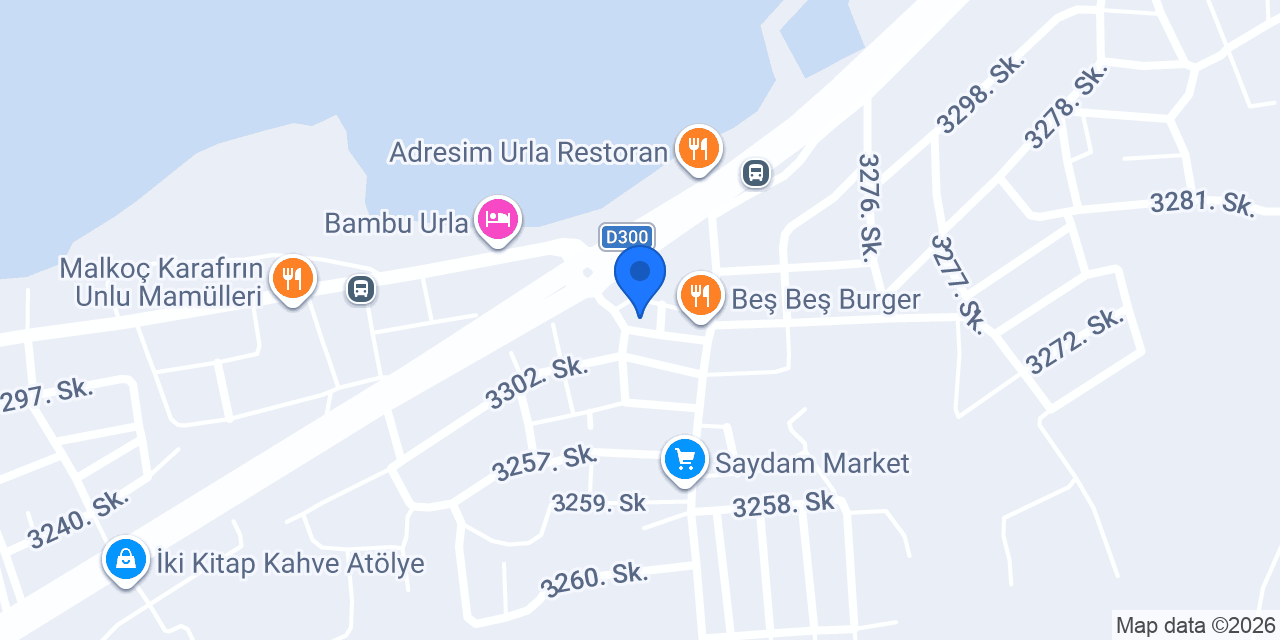 İzmir Şömine Ltd Şti. konumu