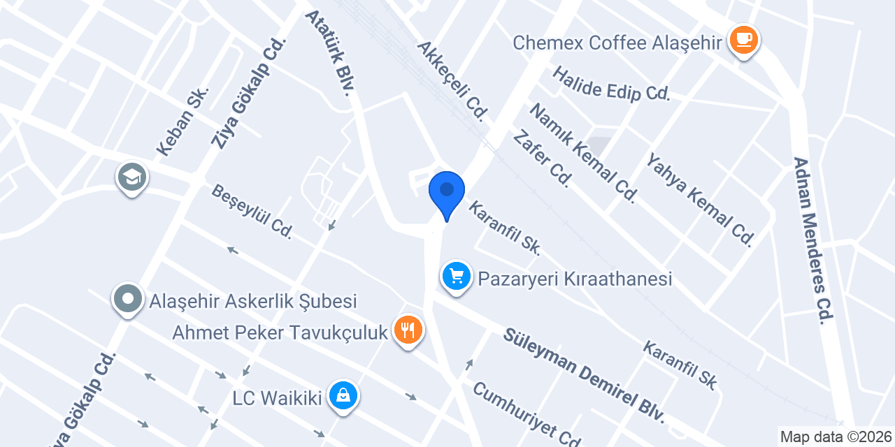 Sankur Hukuk Bürosu konumu