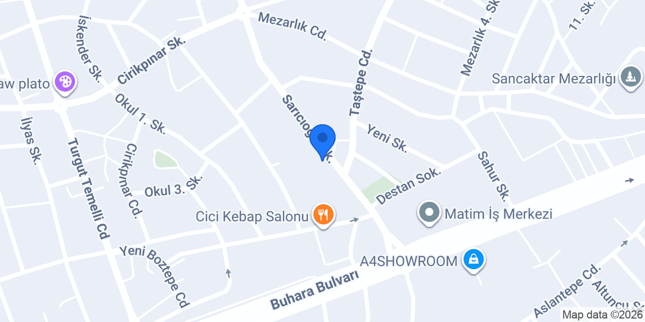 Malatya Avukat - Av. Eyüp ÇOLAK konumu