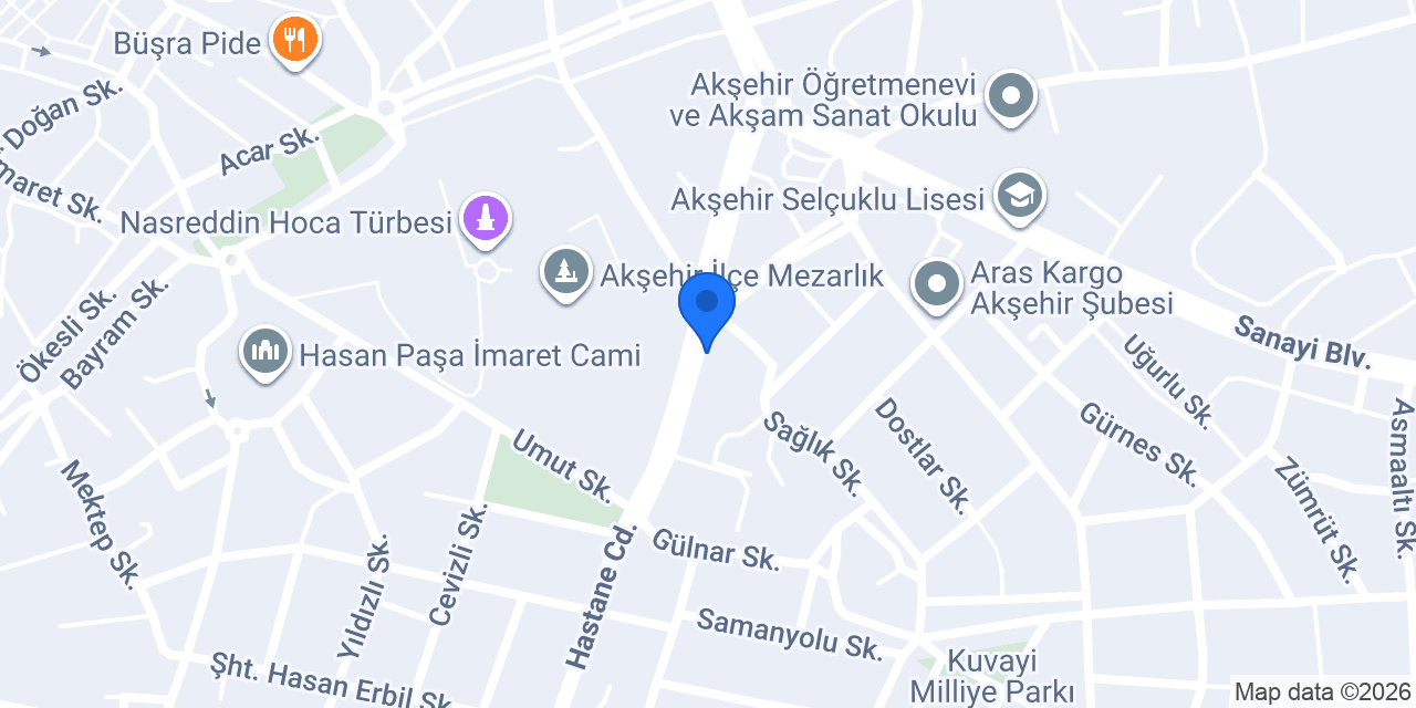 Deviren Eczanesi konumu