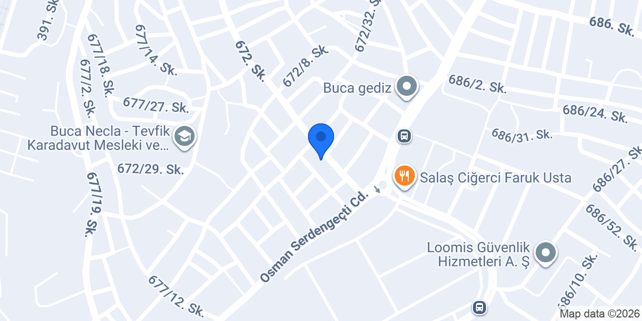 NİNJA PİZZA konumu