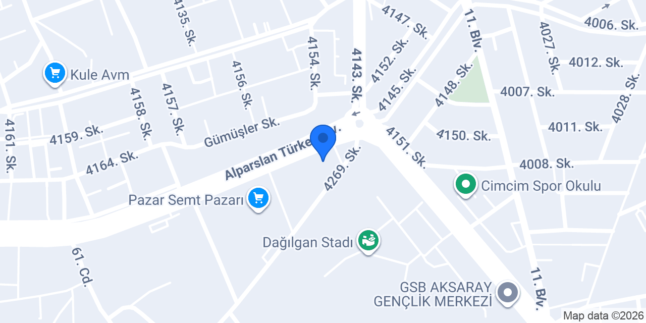 Kanber Demir Anadolu Lisesi konumu