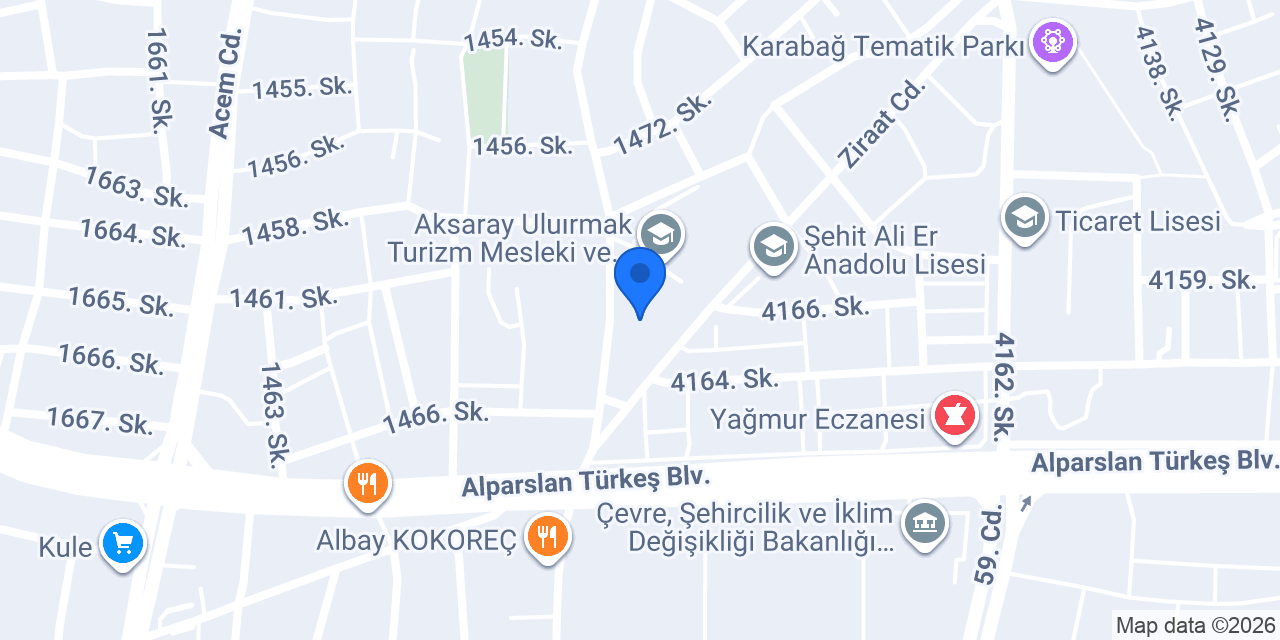 Ulubahçe konumu