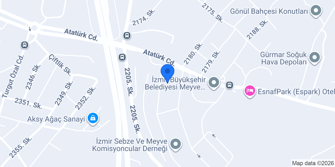 TEMESELİLER SEBZE VE MEYVE KOM. LTD. ŞTİ. konumu