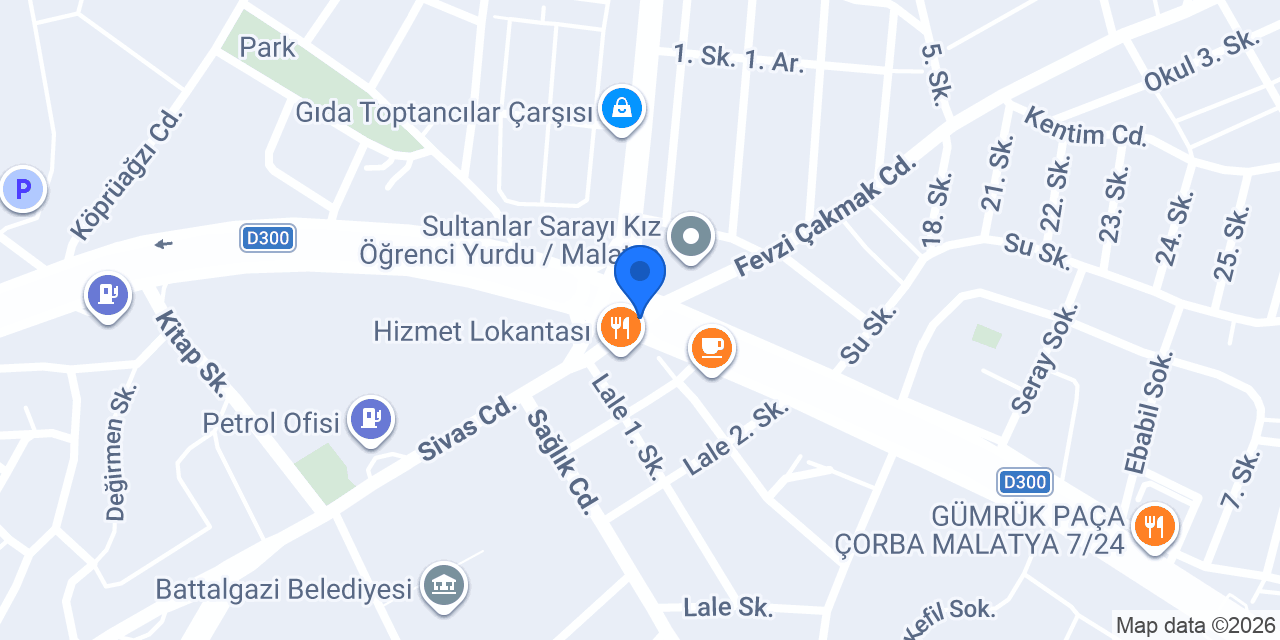 Özcan Tercüme konumu