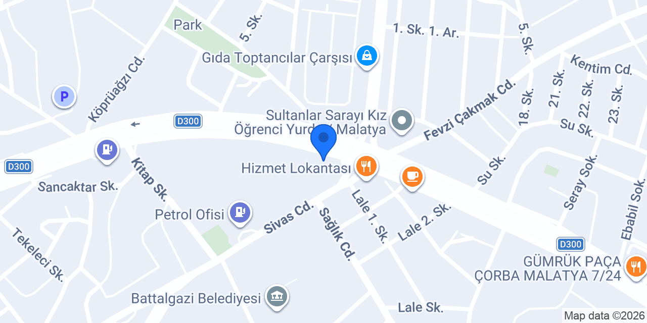 Sincik Malatya konumu