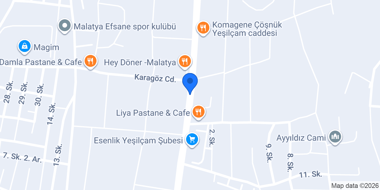 Elit Taksi Durağı konumu