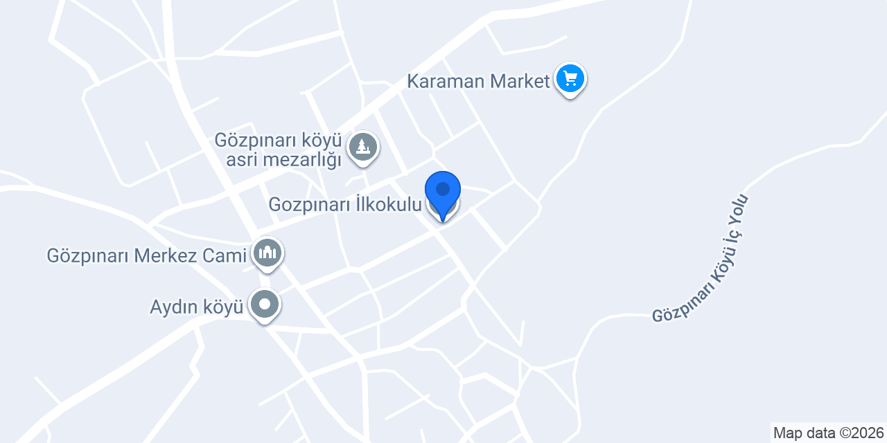 Gozpınarı İlkokulu konumu