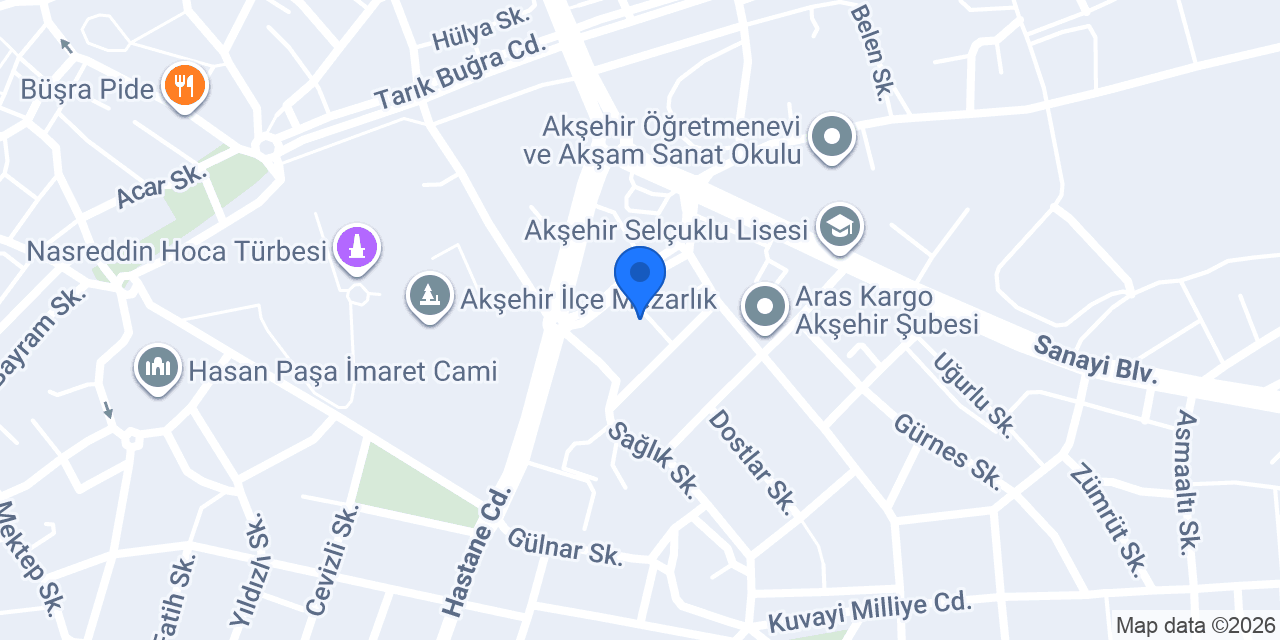 Toprak Mahsülleri Ofisi konumu