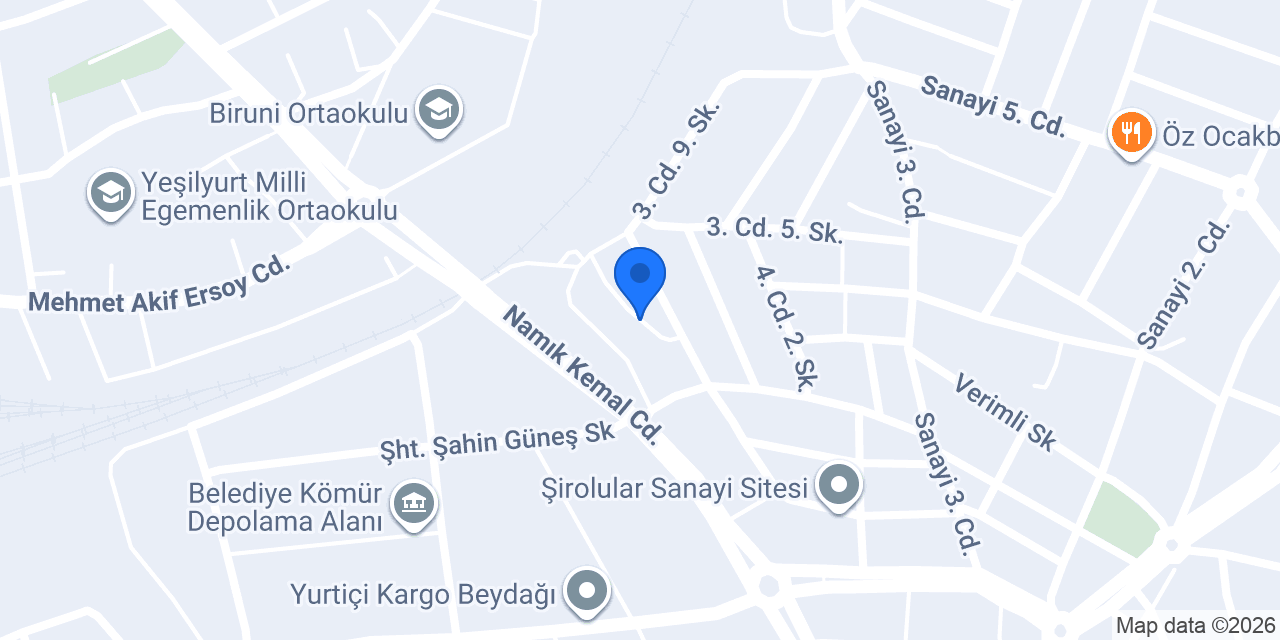 Mega Anadolu Taşımacılık Malatya konumu