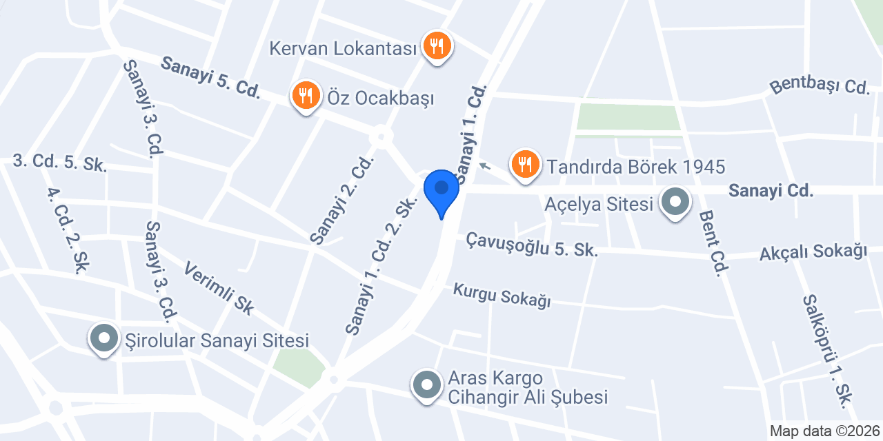 Pehlivan Tel örgü ve Panel Çit Sistemleri konumu